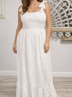 White Maxi Sundress